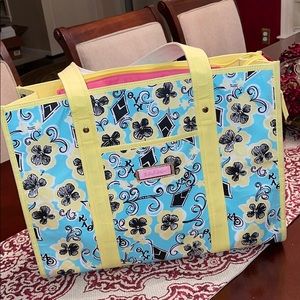 Kappa Alpha Theta Lilly Pulitzer tote bag